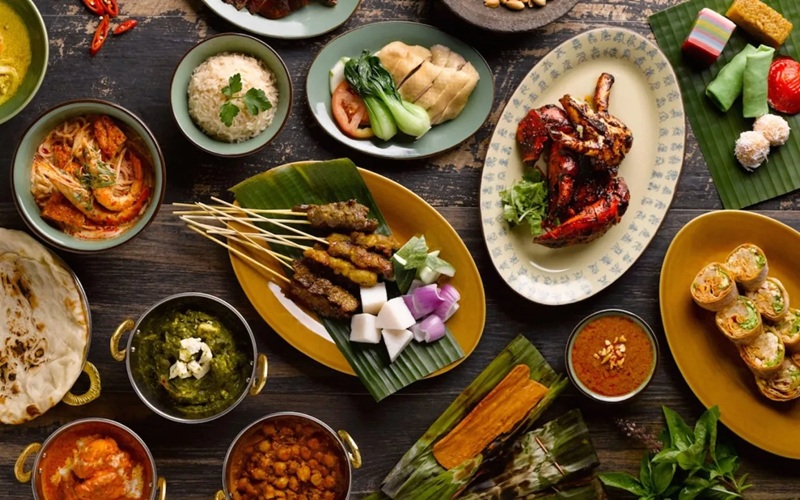 Singapore hawker food